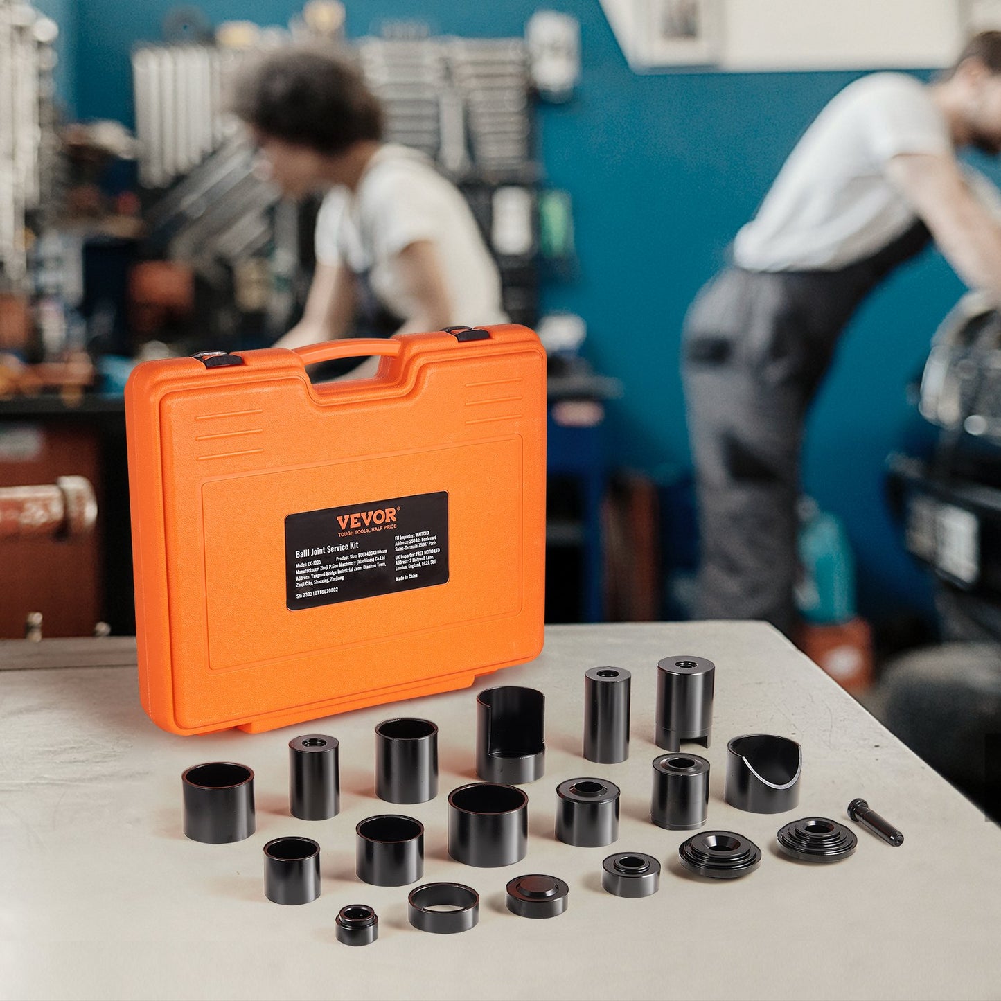 Ball Joint Press Kit C-press Ball Joint Tools 21 Pcs Automotive Repair Kit